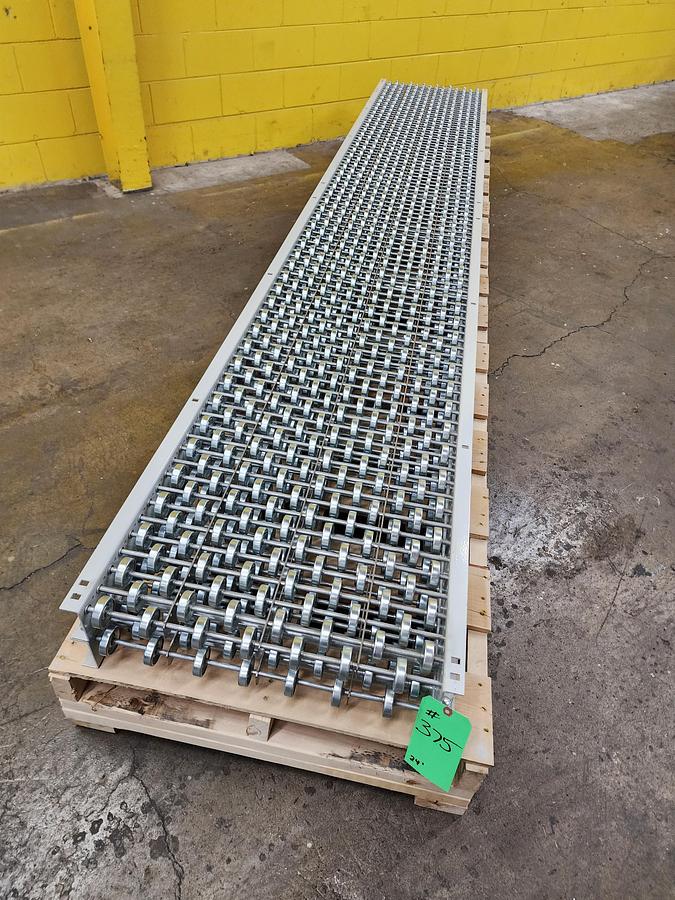 Used 2023 Intelligrated Gravity Skate Wheel Conveyor 24.5" x 24' (#375)