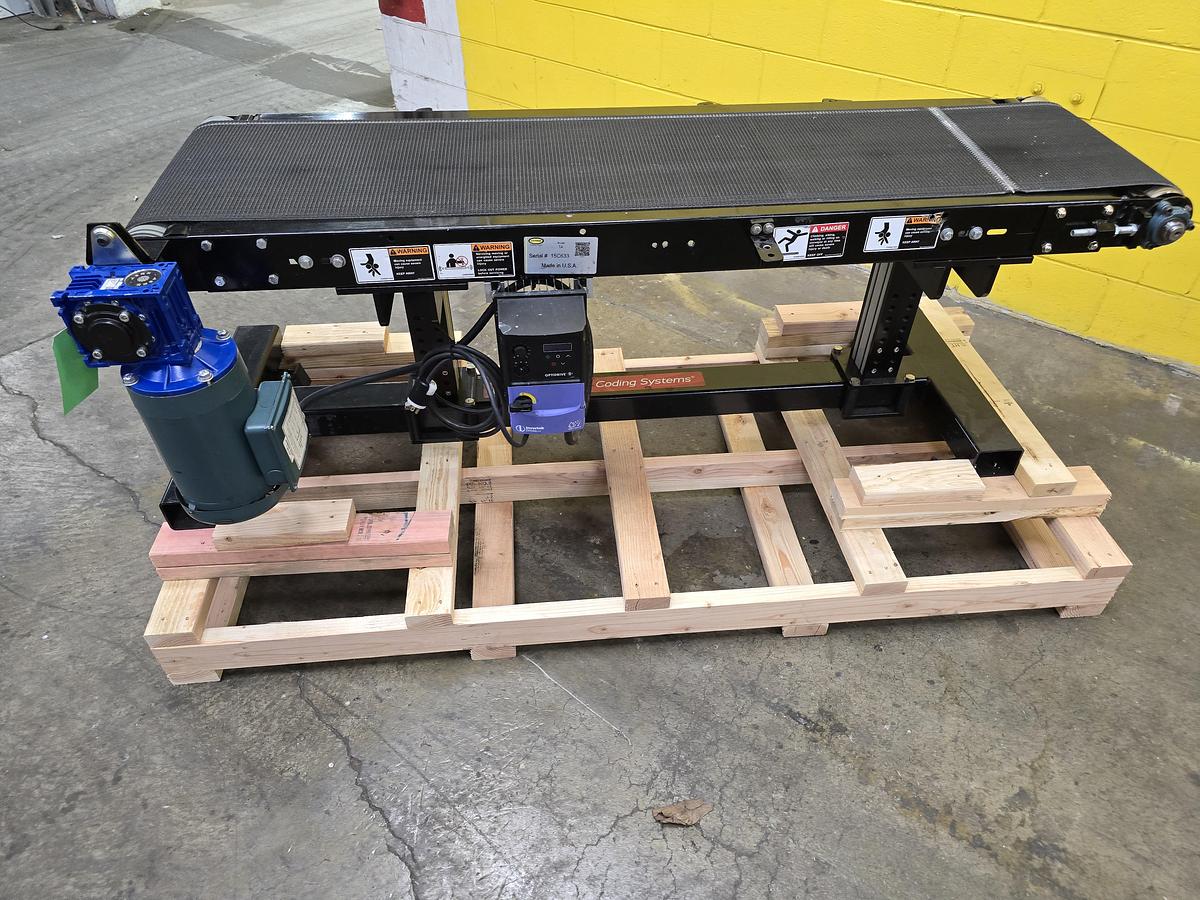 Used Hytrol TA Slider Bed Belt Conveyor 20" x 6' (#532)