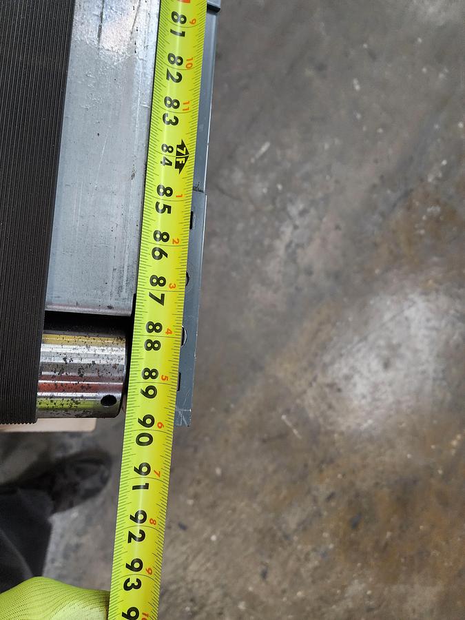 Used 2023 Intelligrated Roller Bed Belt Conveyor 24.5" x 7'6" (#509)