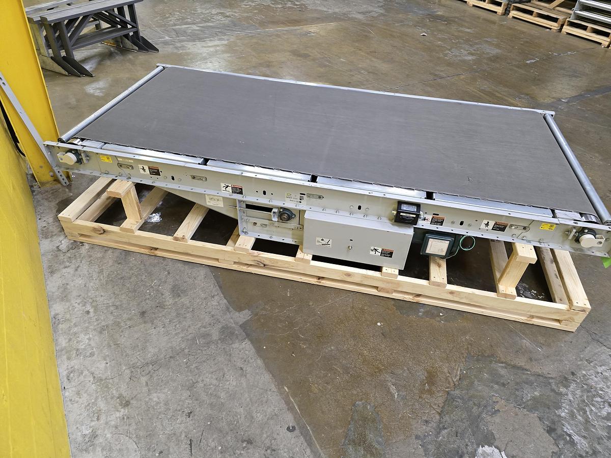 Used Hytrol Slider Bed Belt Conveyor 54" x 10' (#606)