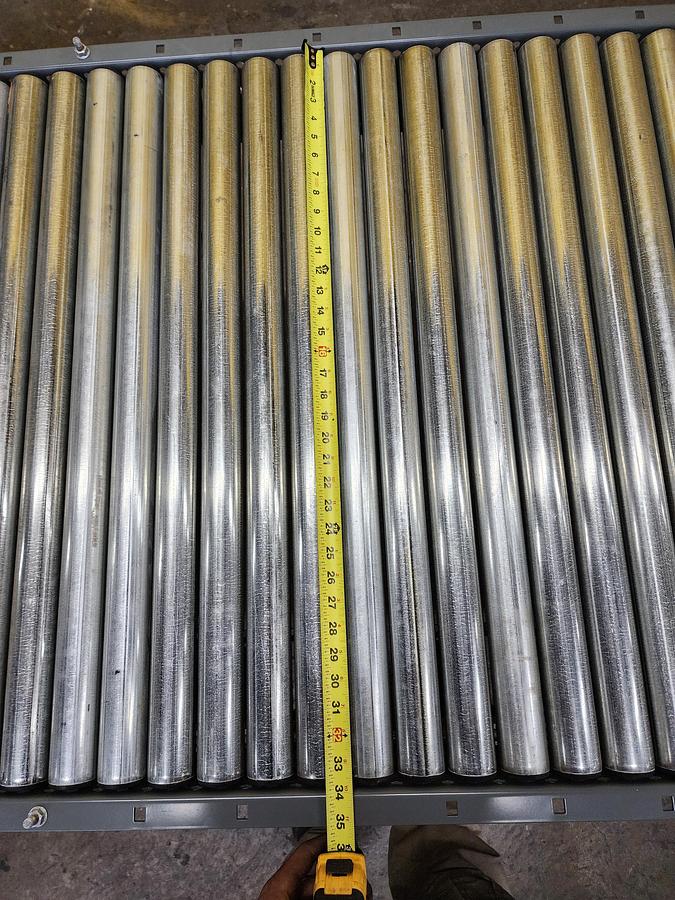 Intelligrated IntelliQ 36.5"w x 30' Live Roller Conveyor (#19)