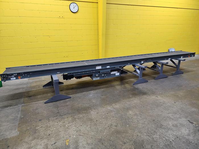 Used Intelligrated Roller Bed Belt Conveyor 24.5" x 21' (#120-123)