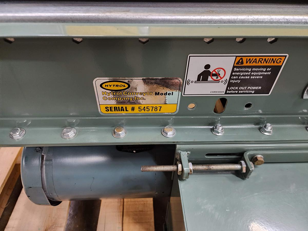 Used Hytrol Gapper Belt Conveyor 24" x 10' (#182)