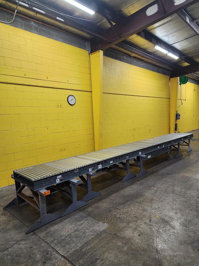 Intelligrated IntelliQ 36.5"w x 30' Live Roller Conveyor (#19)