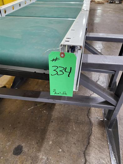 Used 2023 Intelligrated 28"bf x 40' MDR Belted Zero Pressure Incline/Decline Conveyor (#334) 2 Avail.