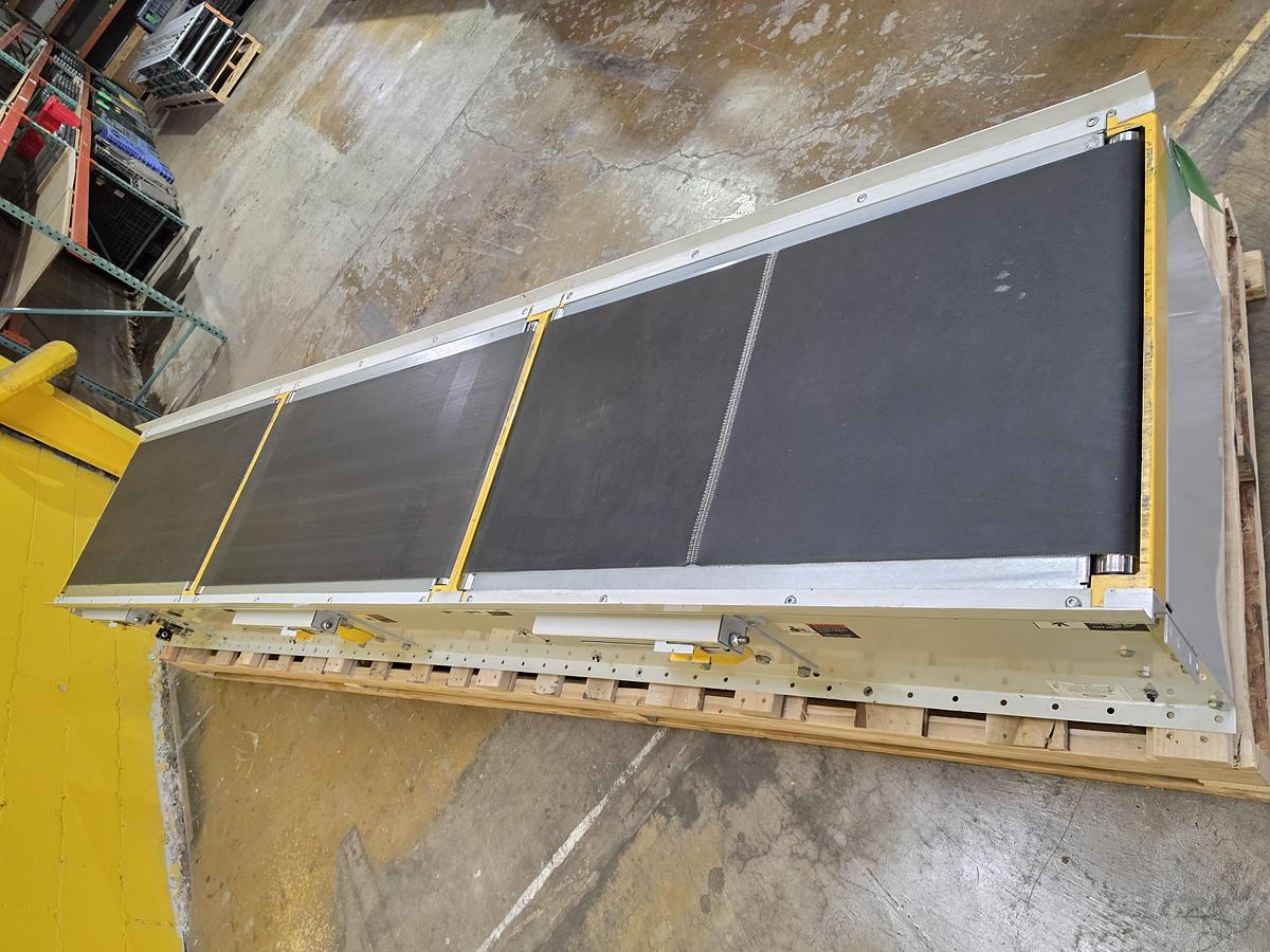 Used 2021 Hytrol 3 Stage GAPPER Slider Bed Belt Conveyor 30" x 12' (#647)