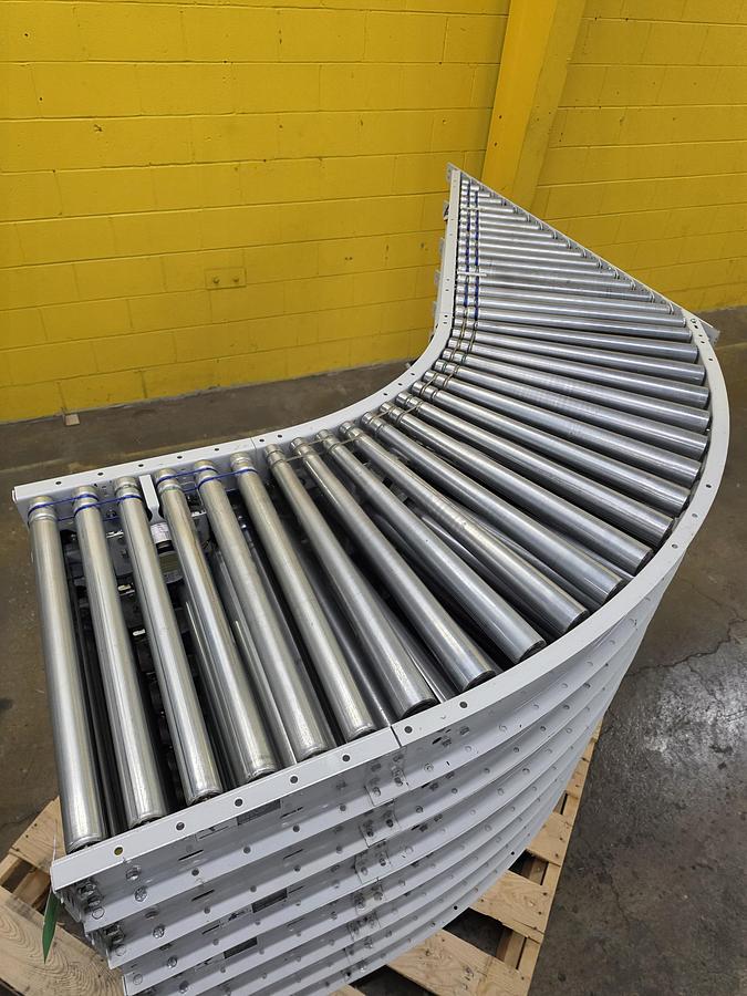 Used 2020 Hytrol PROSORT MRT 30" X 100' Narrow Belt Sortation Conveyor with 7 Diverts & Spurs (#660)