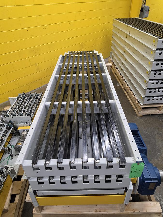 Used 2020 Hytrol PROSORT MRT 30" X 100' Narrow Belt Sortation Conveyor with 8 Diverts & Spurs (#661)