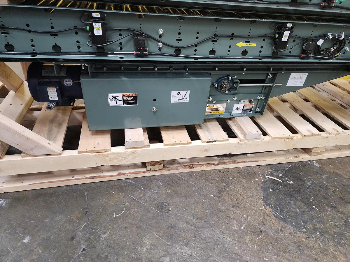 Used Hytrol ABEZ Zero Pressure Accumulation Roller Conveyor 24" x 30' (#707)