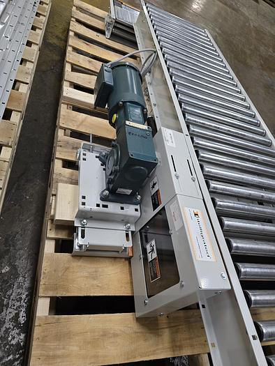 Used 2022 Intelligrated 24.5" x 154'10" Roller Bed Belt Conveyor (#340)