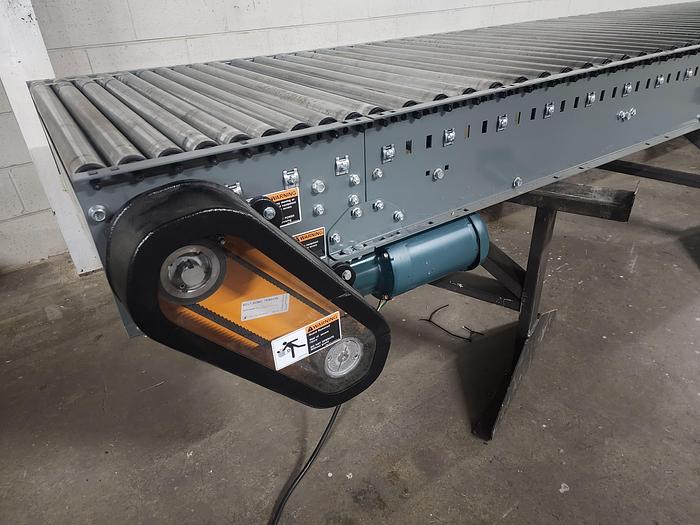 2018 Intelligrated 36.5"w x 24' Live Roller Roller Conveyor (15)