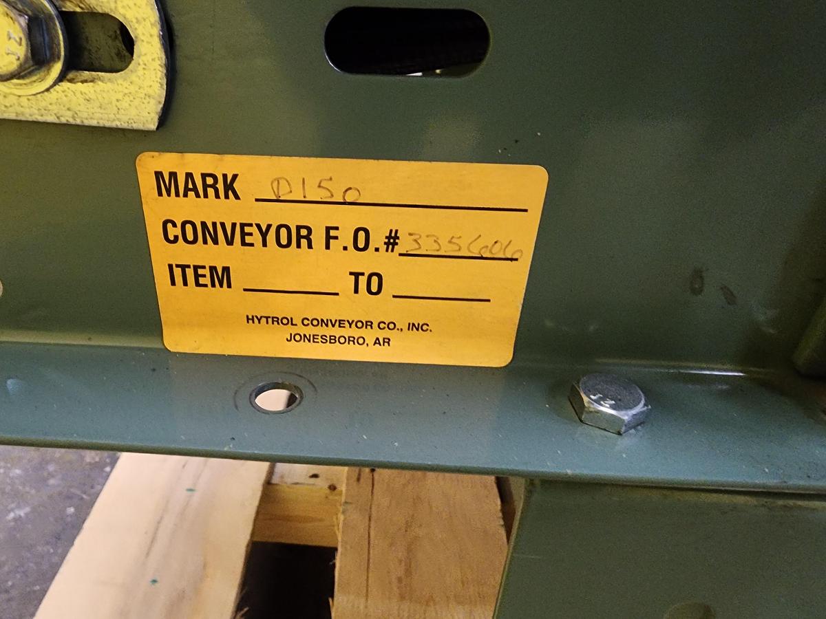 Used Hytrol Gapper Belt Conveyor 24" x 10' (#182)