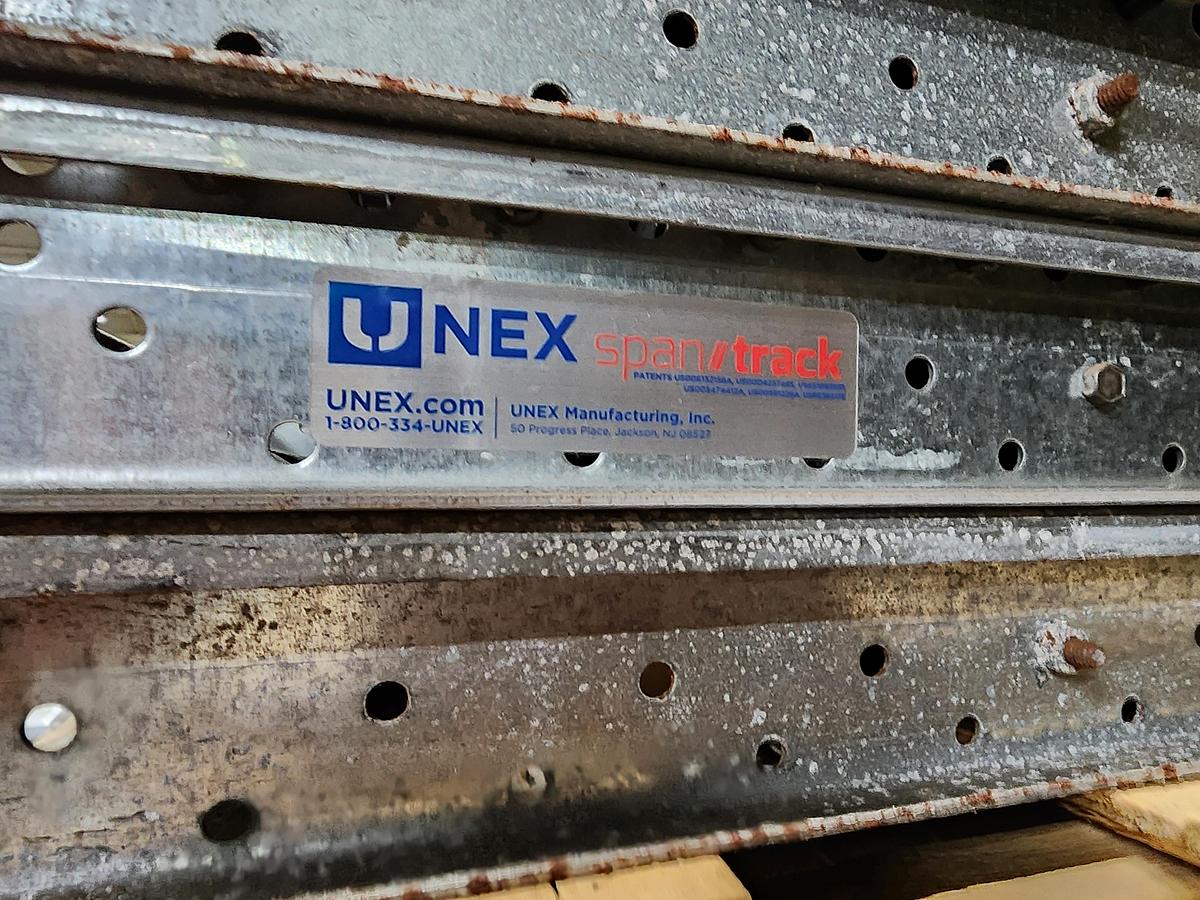 Used Span Track Carton Flow Conveyor 9.5" x 72" Lot of 4