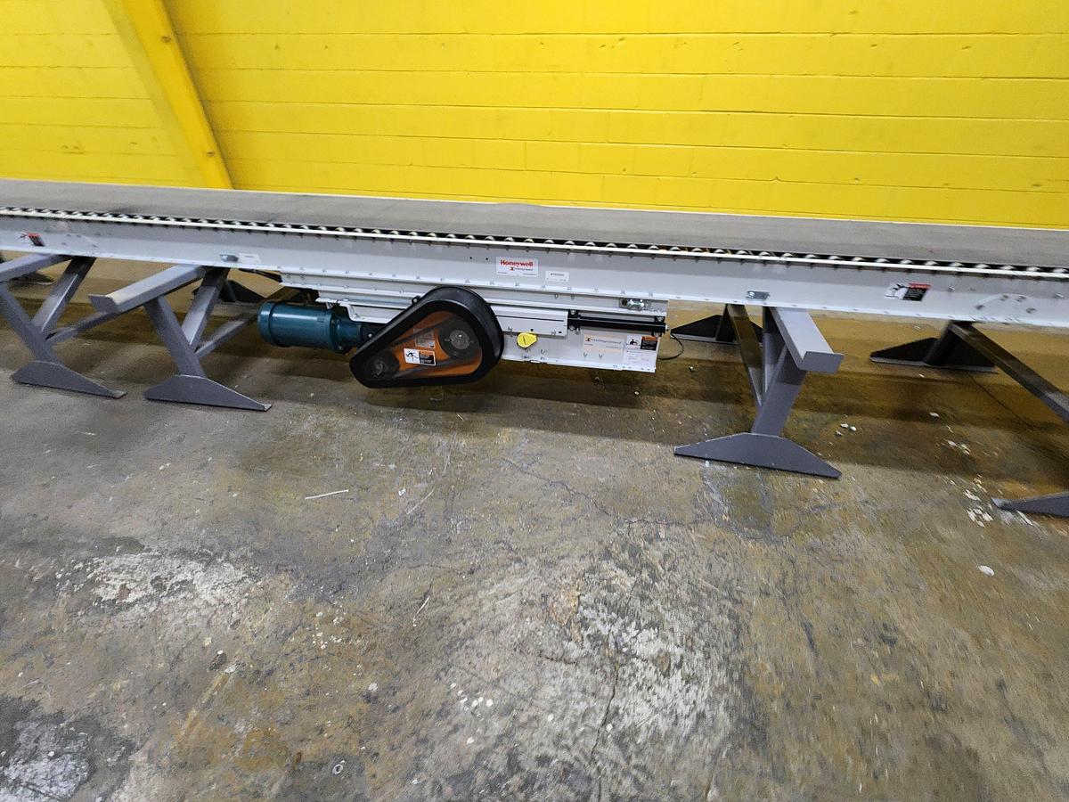 Used 2023 Intelligrated Roller Bed Belt Conveyor 24.5" x 159' (#371)