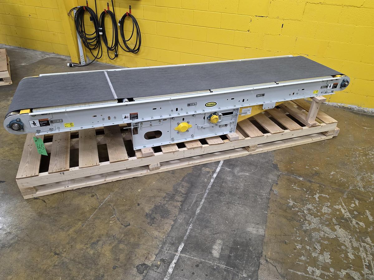Used Hytrol Slider Bed Belt Conveyor 30" x 10'2" (#665)