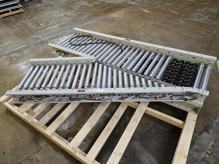 Used 2023 Intelligrated Zero Pressure MDR 710 Roller Conveyor RH DIVERT (#293)