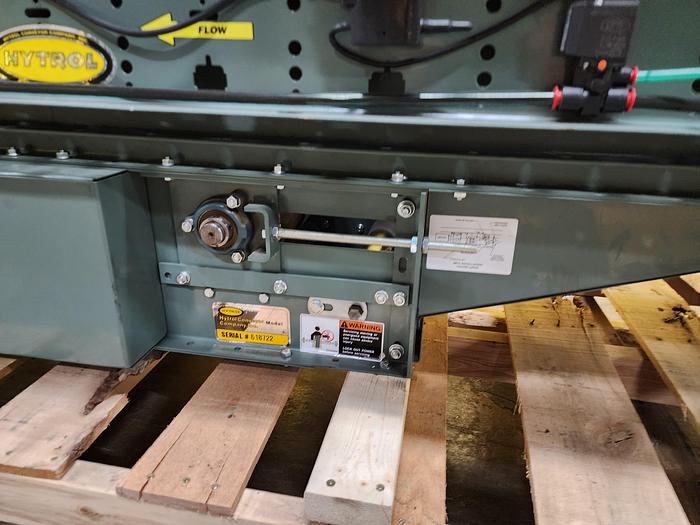 Used Hytrol ABEZ Zero Pressure Accumulation Roller Conveyor 30" x 12'6" (#181)