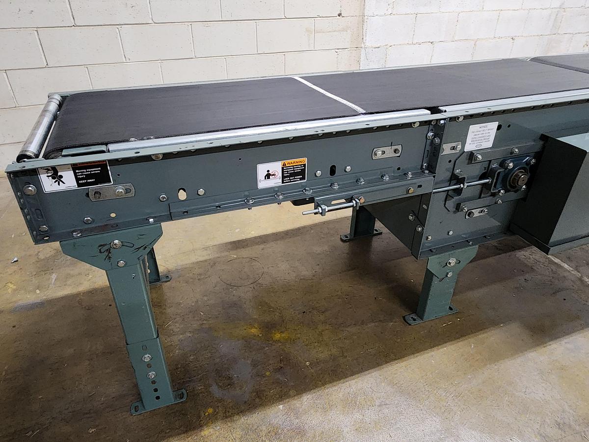 Used Hytrol Gapper Belt Conveyor 24" x 12' (#25)