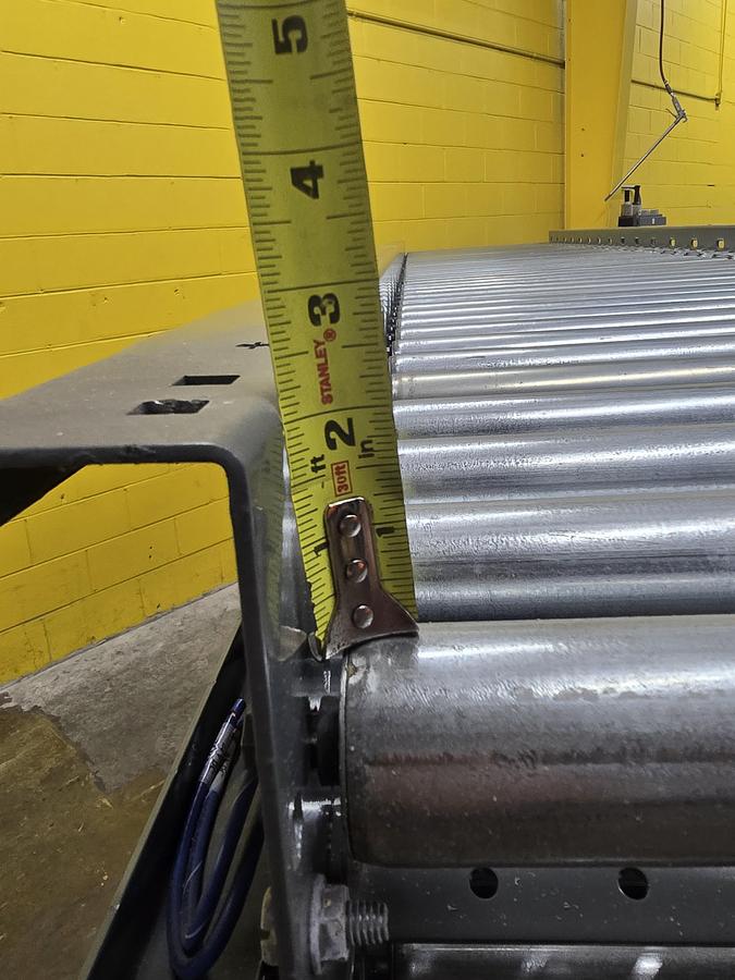 Used Intelligrated 28" x 72'6" MDR Zero Pressure Accumulation Conveyor (#610)