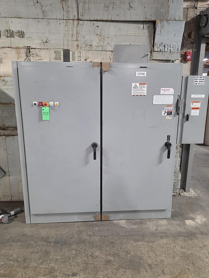 Used Hoffman Enclosures Inc. 300 AMP 2 Door Electrical Panel (#717)