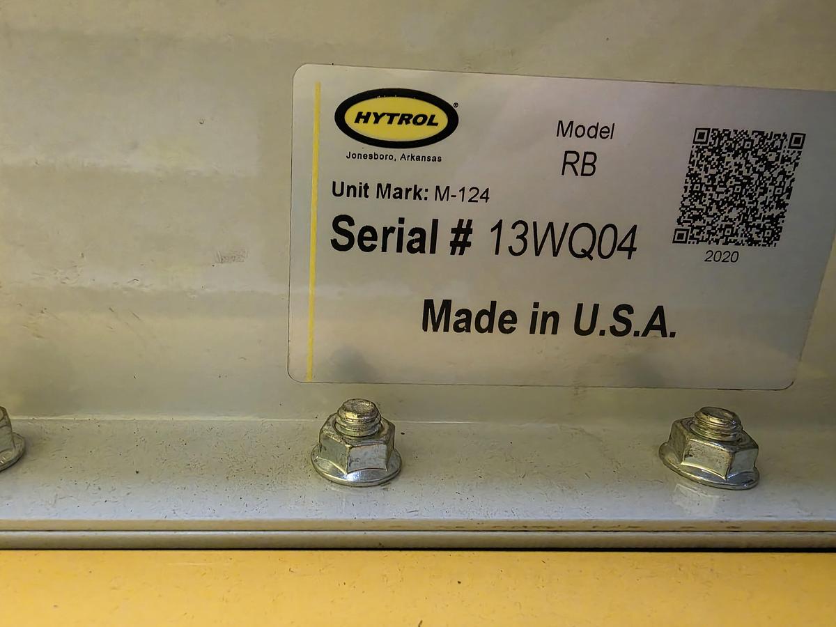 Used Hytrol Roller Bed Belt Conveyor 30" x 79' (#655)