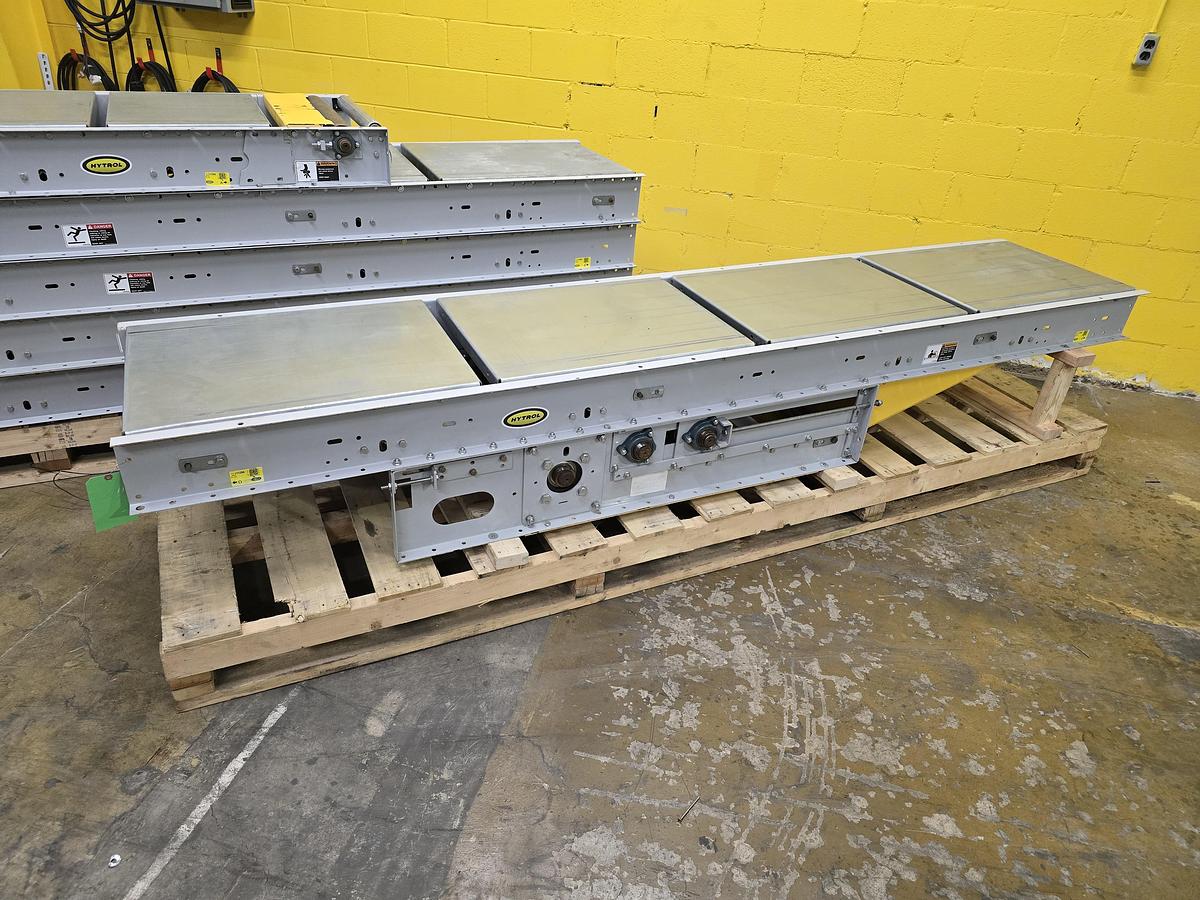 Used Hytrol Slider Bed Belt Conveyor 24" x 55' (#632)