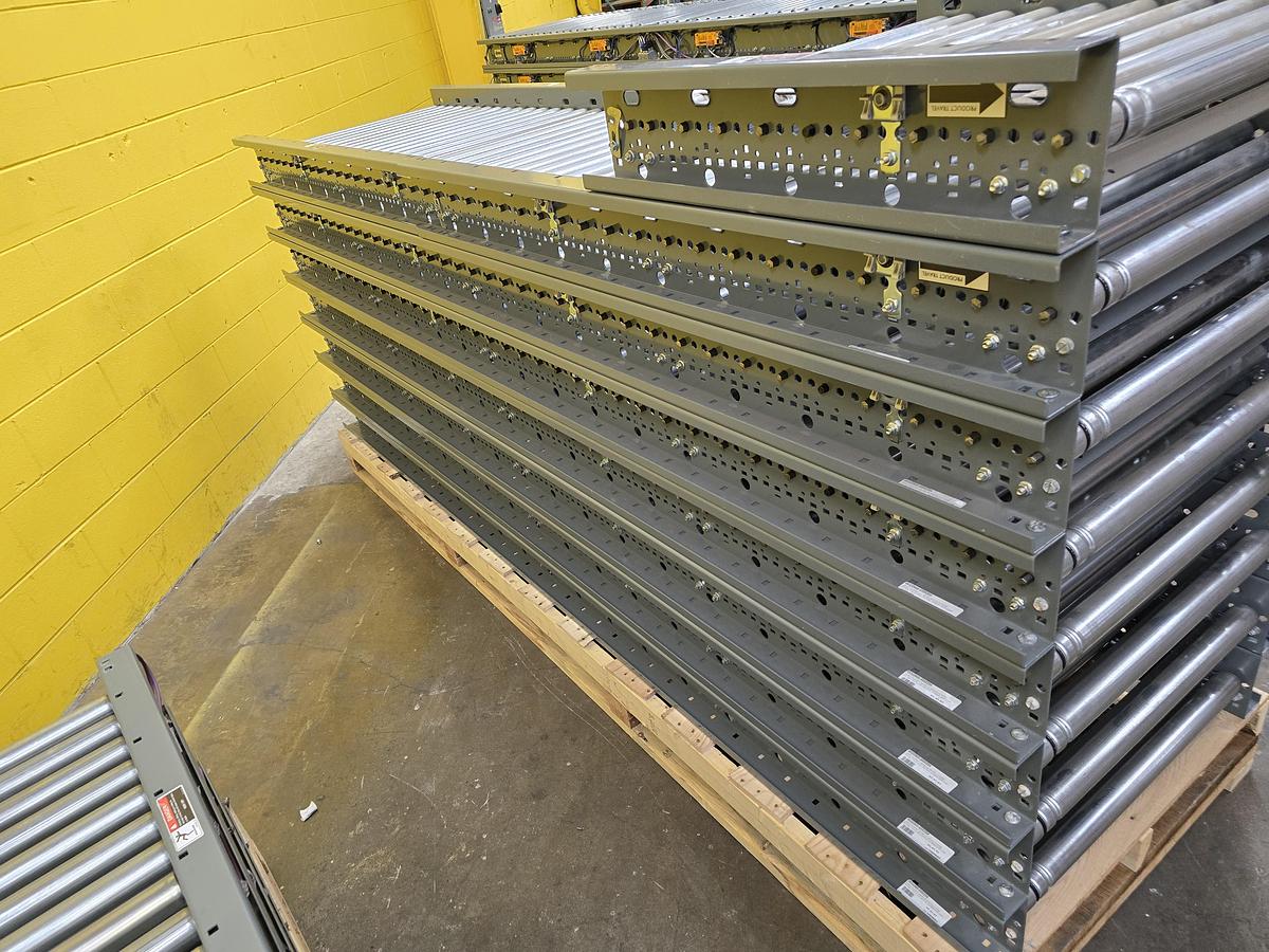Used Intelligrated 28" x 72'6" MDR Zero Pressure Accumulation Conveyor (#610)