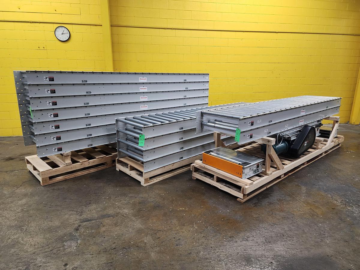 Used 2023 Intelligrated Roller Bed Belt Conveyor 30.5" x 159' (#357)