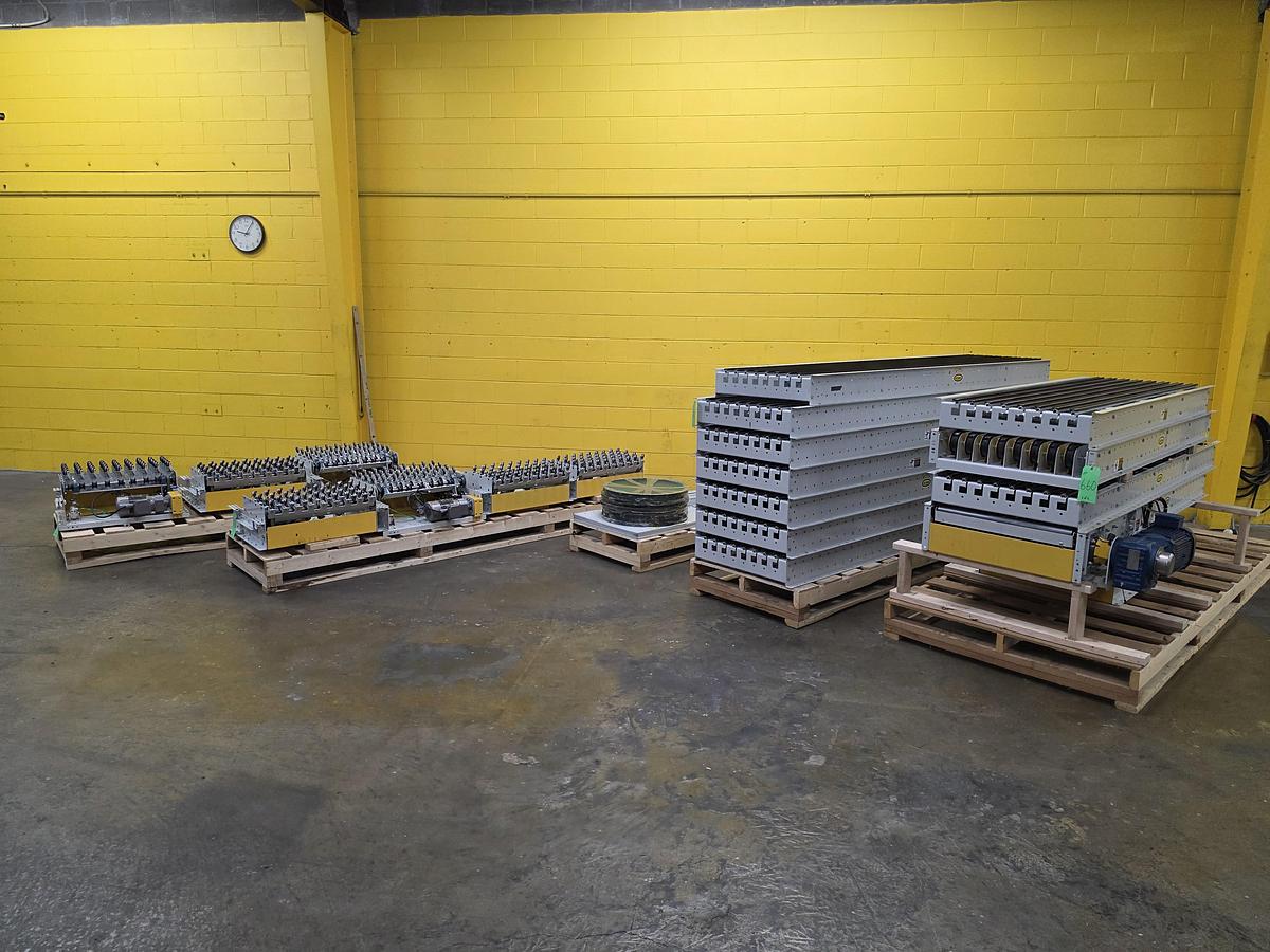 Used 2020 Hytrol PROSORT MRT 30" X 100' Narrow Belt Sortation Conveyor with 7 Diverts & Spurs (#660)