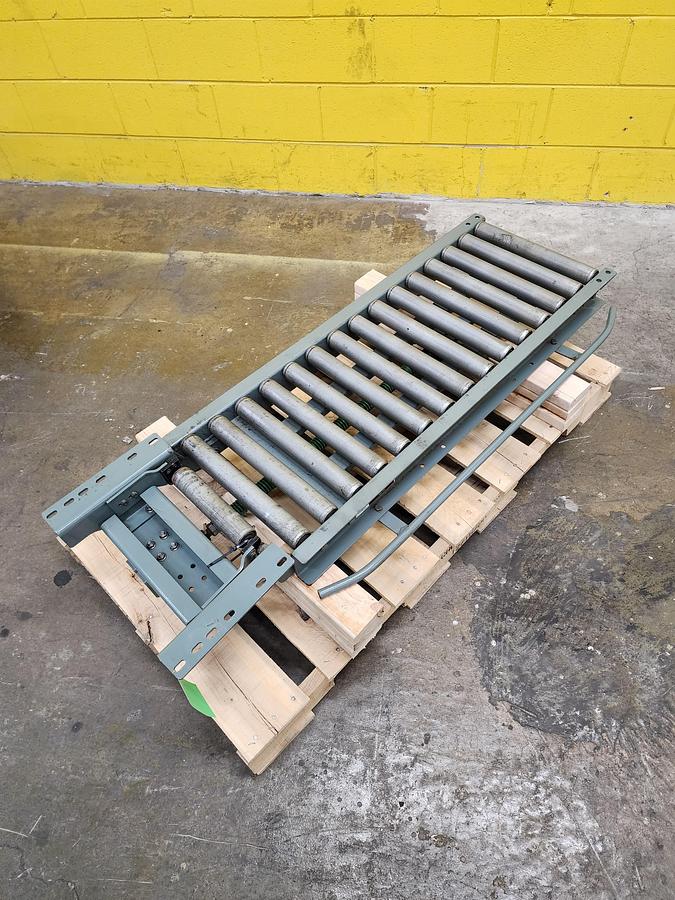 Used Hytrol 18" Lift Gate Conveyor (#730)