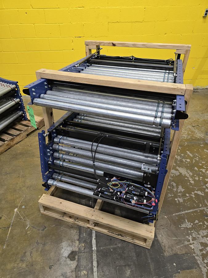 Used MHS Itoh Denki 34" MDR Lift Gate Live Roller Conveyor (#270)