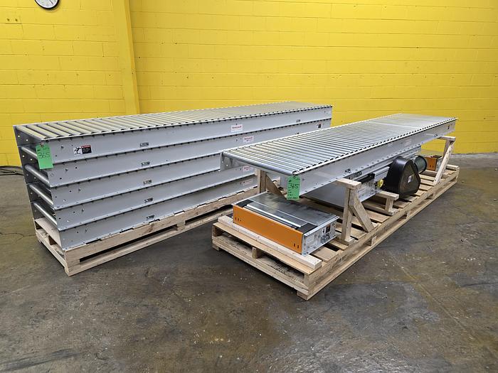 Used 2023 Intelligrated Roller Bed Belt Conveyor 30.5" x 75' (#365)