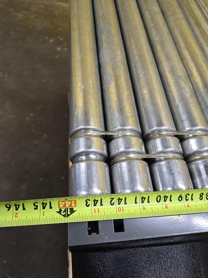 2018 Intelligrated 30.5"w x 12' Live Roller V-Belt Conveyor (527)