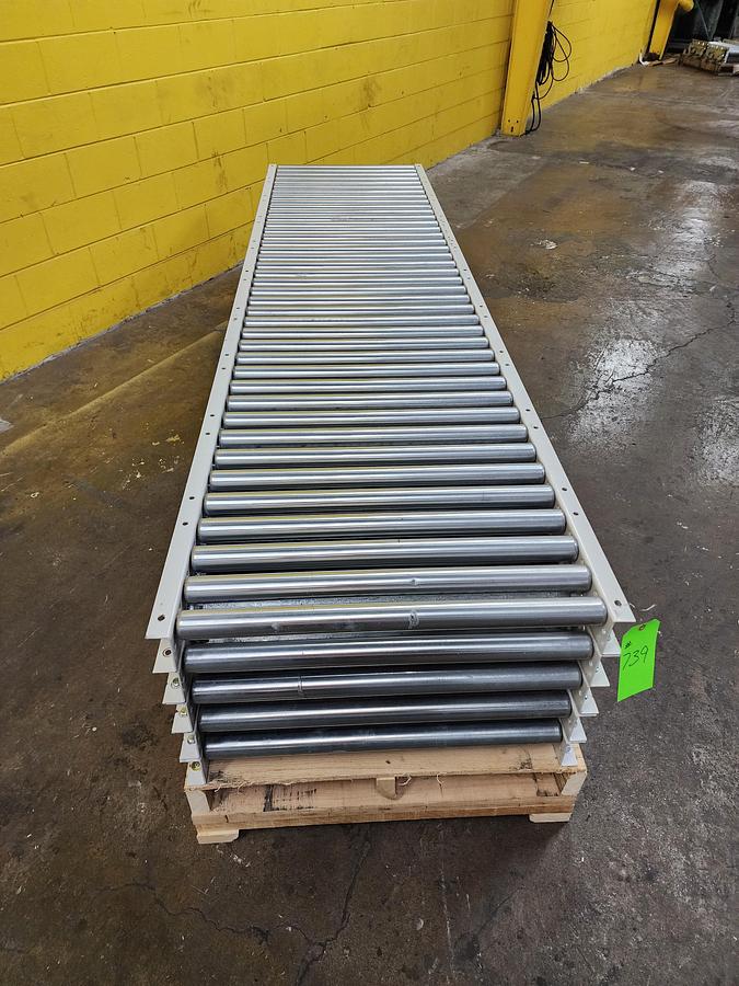 Used Lewco Gravity Conveyor 24.5" x 96' (#739)