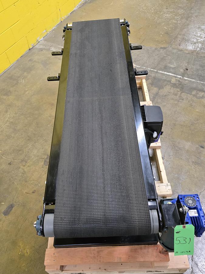 Used Hytrol TA Slider Bed Belt Conveyor 20" x 6' (#531)