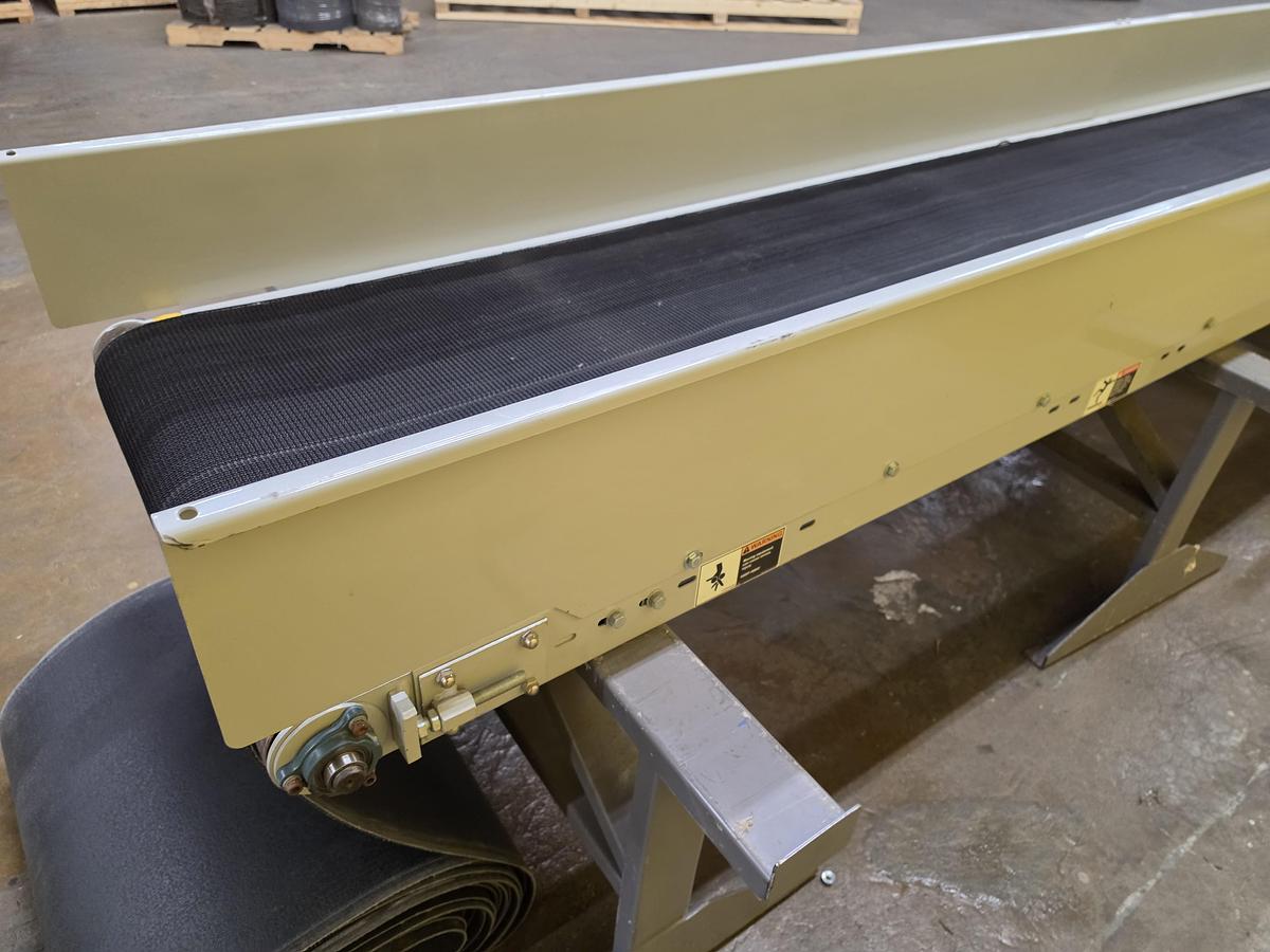 Used Hytrol TA Slider Bed Belt Conveyor 30" x 98'6" (#640)