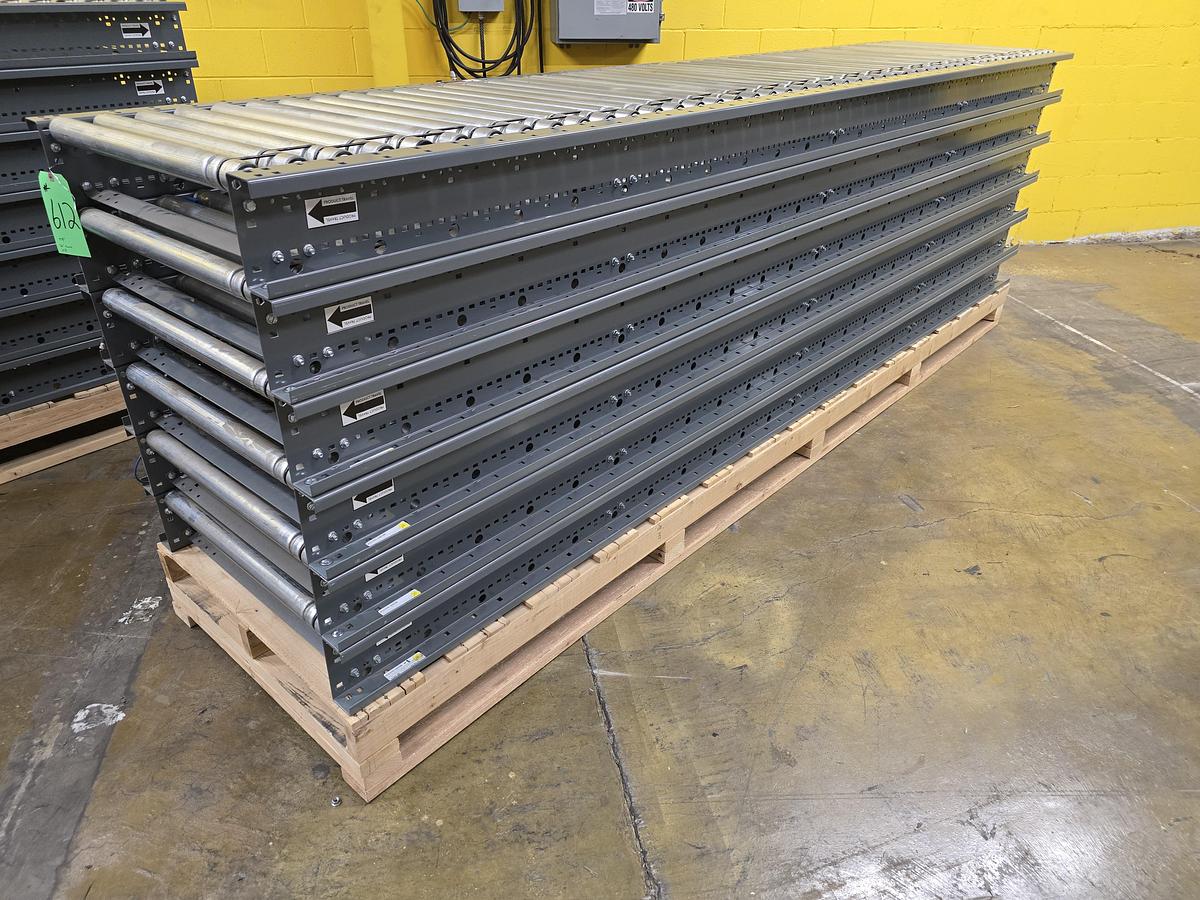 Used Intelligrated 28" x 48' MDR Zero Pressure Accumulation Conveyor (#612A)