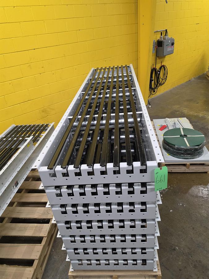 Used 2020 Hytrol PROSORT MRT 30" X 100' Narrow Belt Sortation Conveyor with 8 Diverts & Spurs (#661)