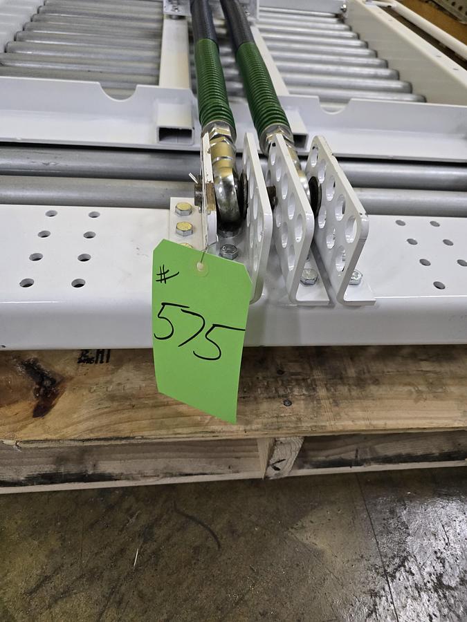 Used Hytrol 34" MDR Lift Gate Live Roller Conveyor (#575)