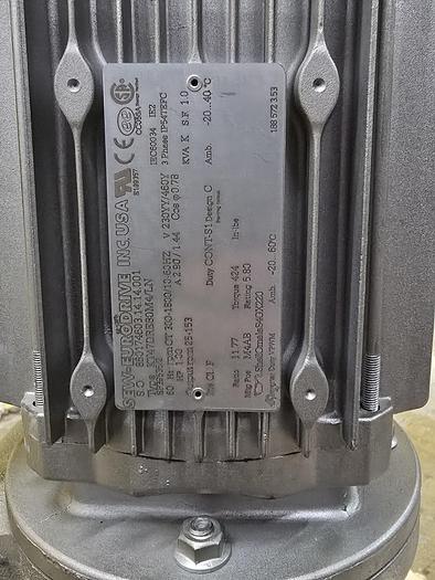 Used Transnorm 90 Degree Belted Curve Conveyor TS1500/140 V2 27" Belt, 36" IR (#396)