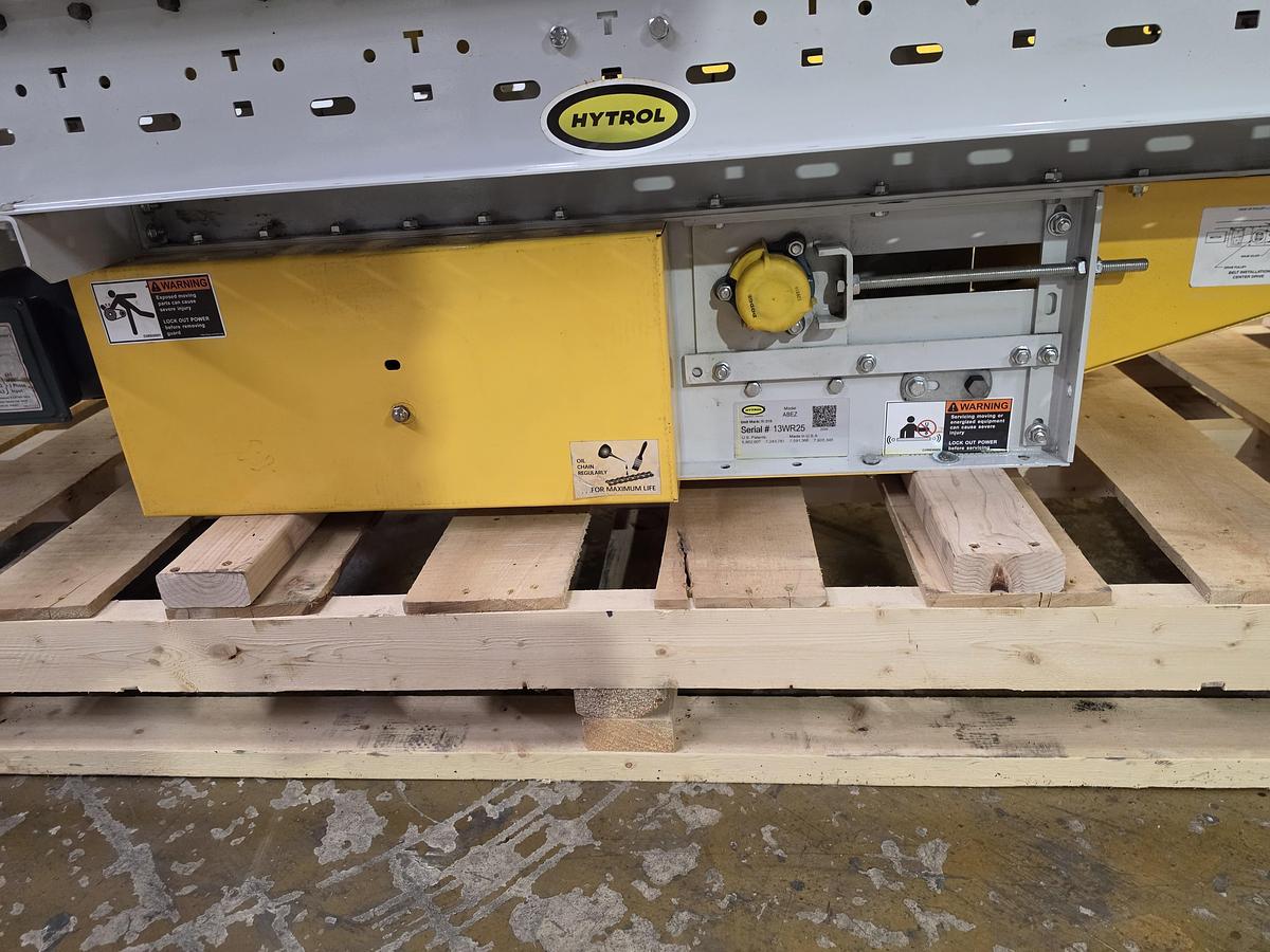 Used Hytrol ABLR Live Roller Conveyor 30" x 32' (#672)