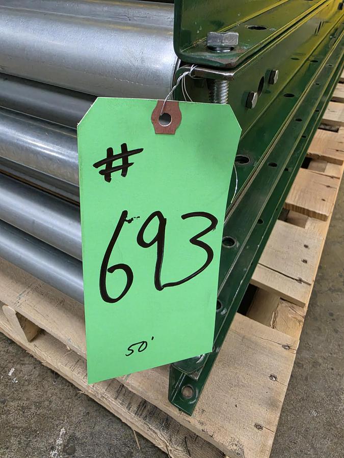 Used Gravity Conveyor 24.25" x 50' (#693)
