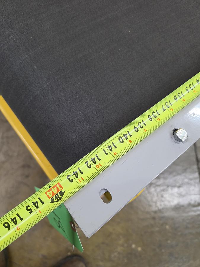 Used Hytrol TH Trash Line Belt Conveyor 34" x 114'3" w/ Elevation Change Hitch (#556)