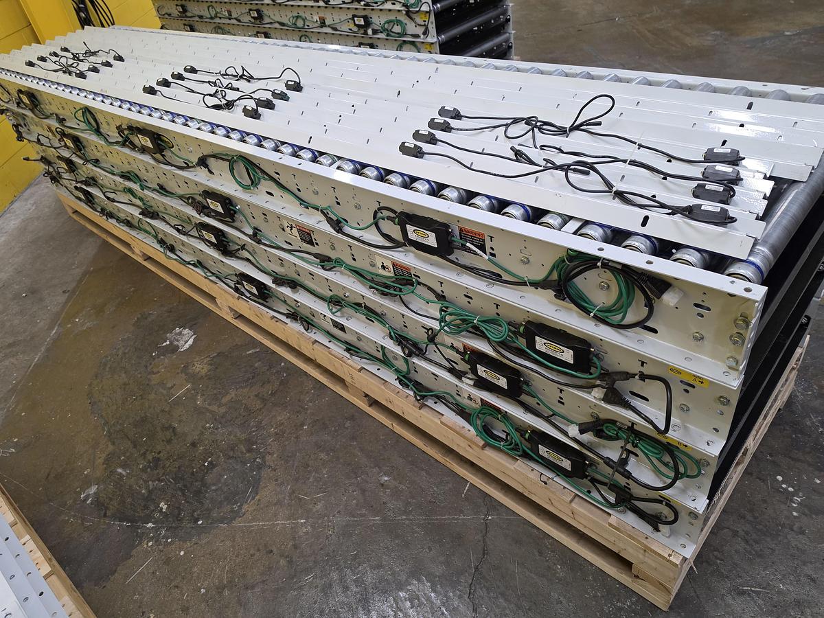 Used Hytrol 190E24EZ E24 Zero Pressure Roller Conveyor 30" x 48' (#685)