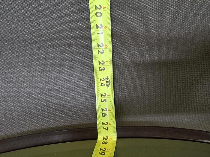 Used Transnorm 90 Degree Belted Curve Conveyor TS1500/140  27" Belt, 36" IR (#404)
