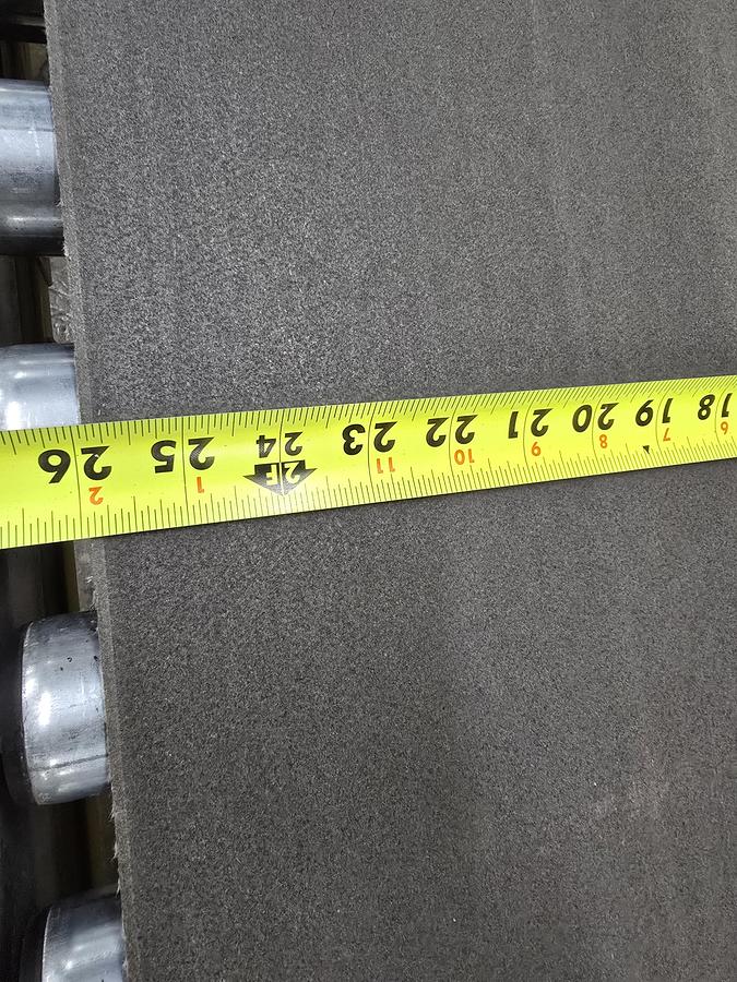 Used 2023 Intelligrated Roller Bed Belt Conveyor With 3 Diverters 28.5" x 44'4" (#372)