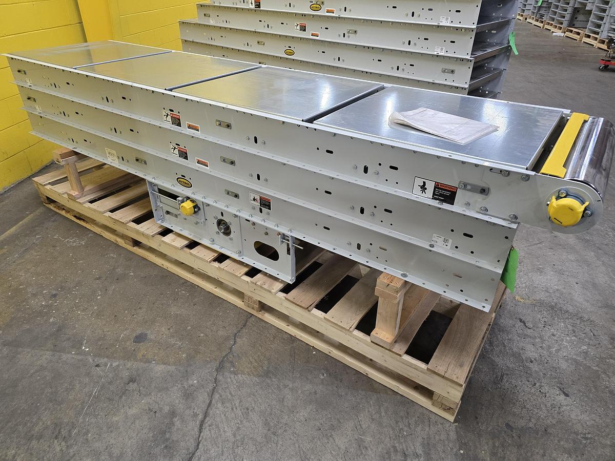 Used Hytrol Slider Bed Belt Conveyor 24" x 50' (#469)
