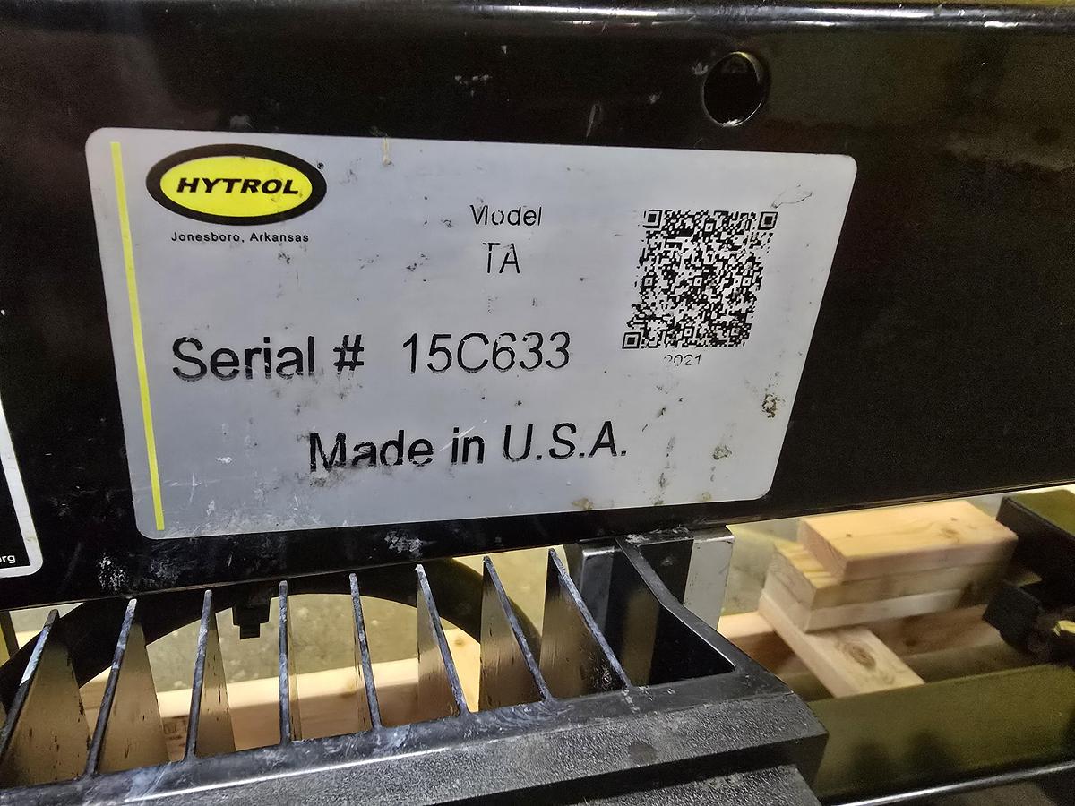 Used Hytrol TA Slider Bed Belt Conveyor 20" x 6' (#532)