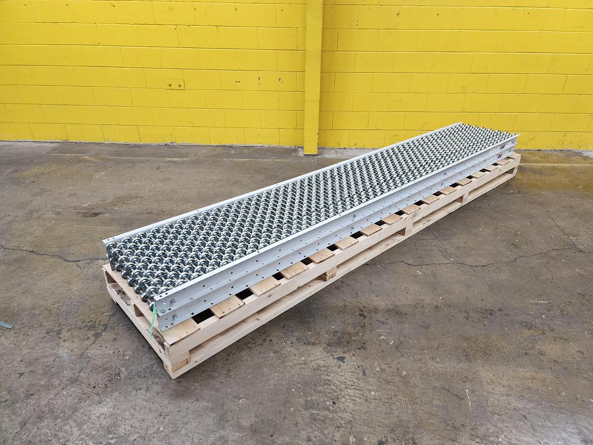 Used 2023 Intelligrated Gravity Skate Wheel Conveyor 24.5" x 24' (#375)