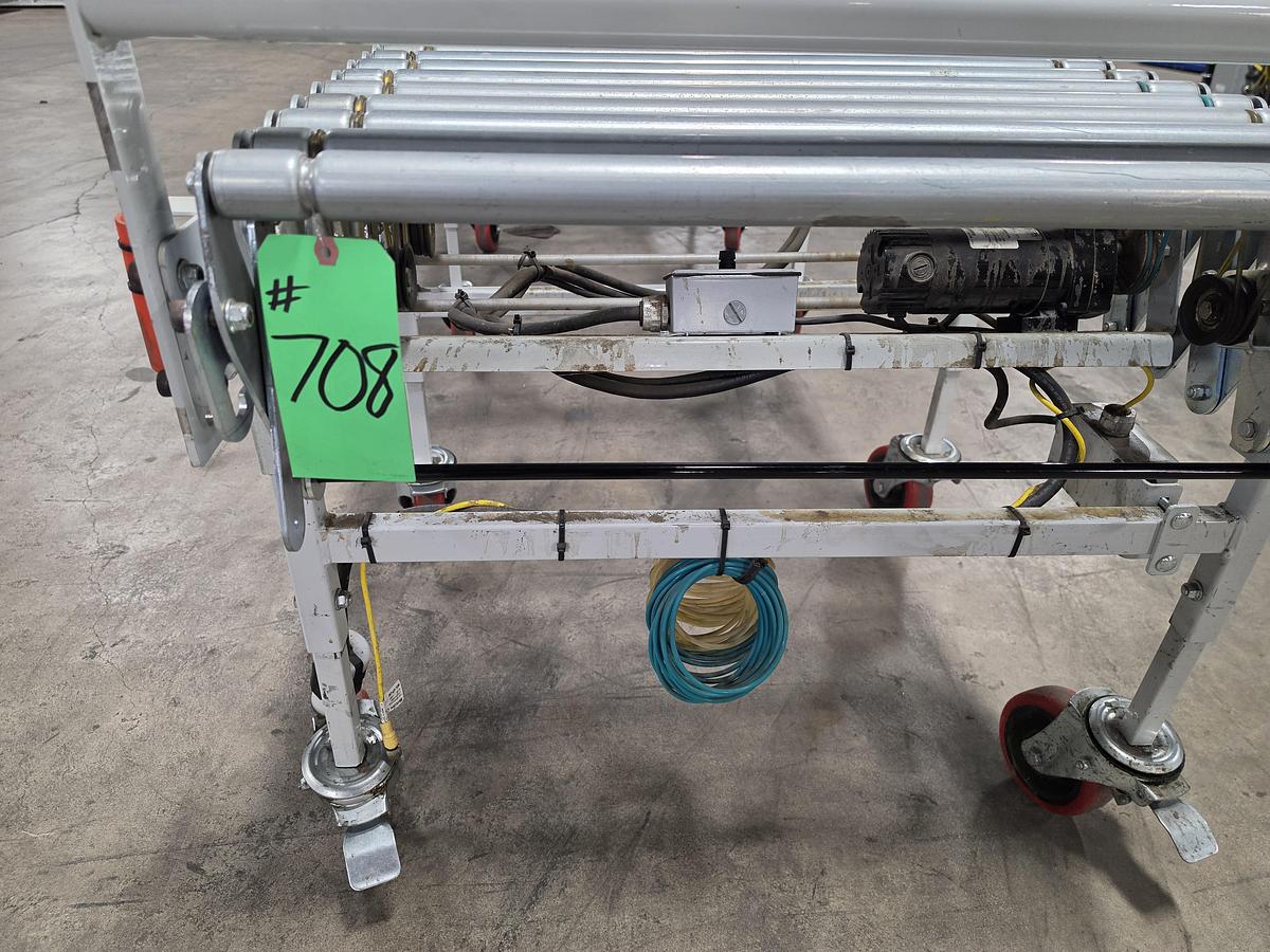 Used Roach Flexible Conveyor 30"x40' Zero pressure Accumulation (#708)
